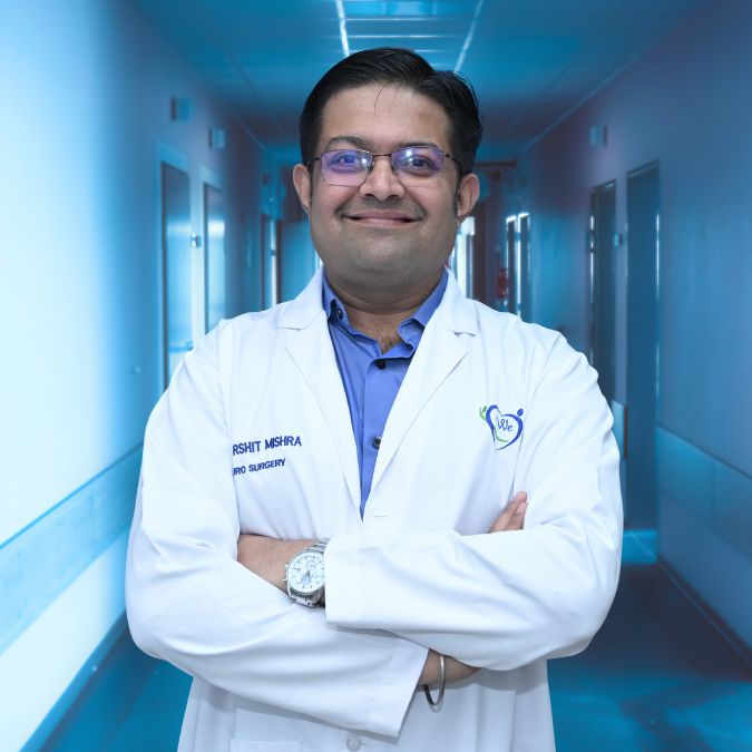 Dr. Harshit Mishra - Neuro Surgeon and Director at We Care Superspeciality Hospital